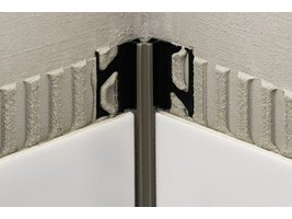 DILEX-EF Dilatace kout  PVC, H=10mm, 2,5m - Pastel. šedá